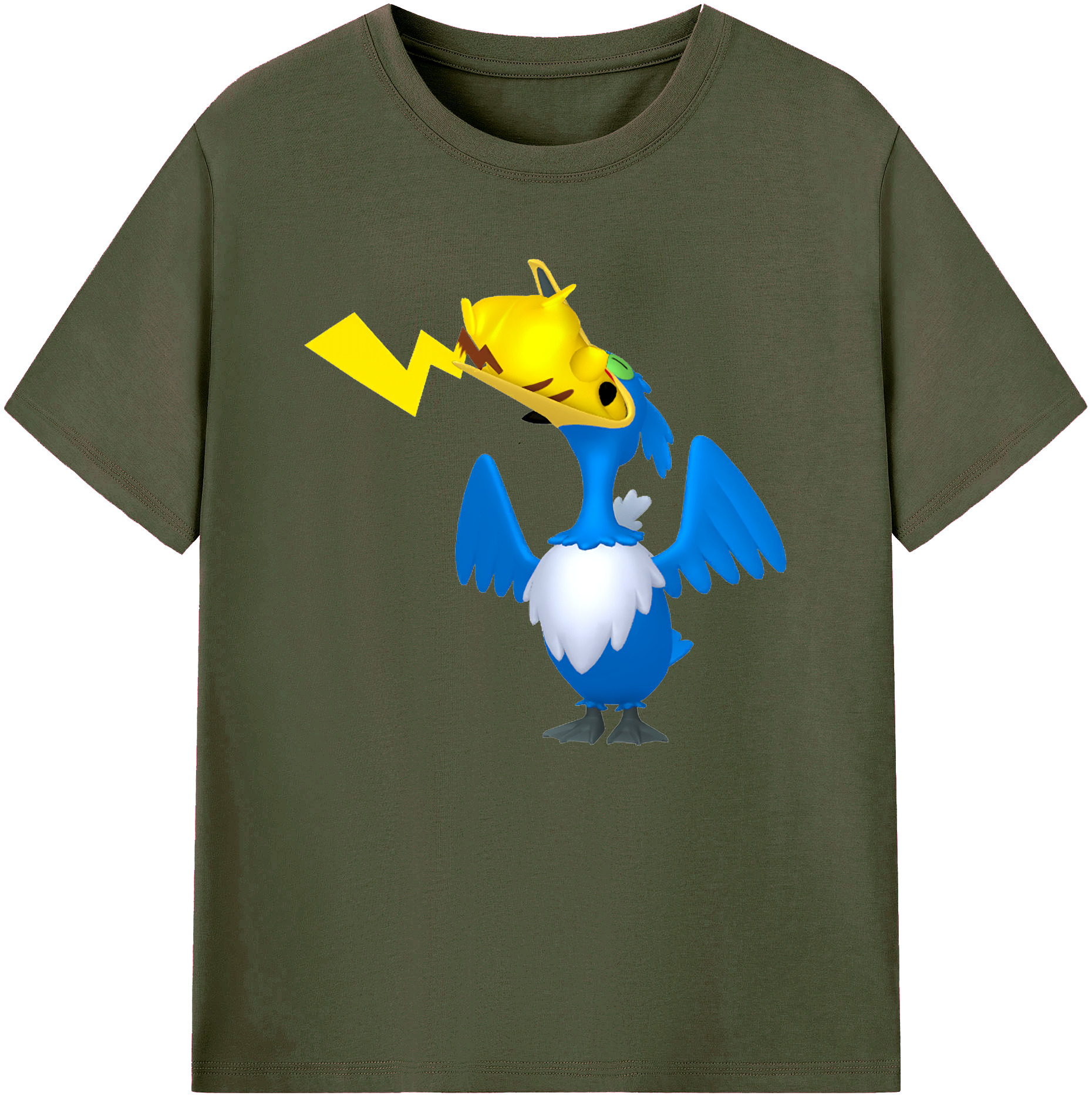 （画像用） ポケットモンスター Pokémon 綿100％ メンズ半袖Tシャツ｜肌触りやわらか＆通気性